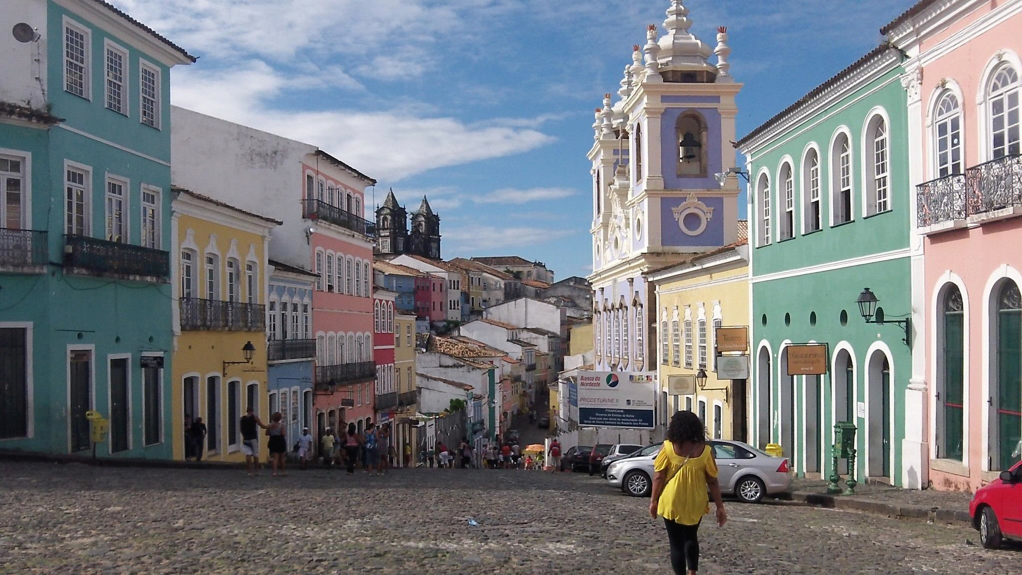 high school student on a gap year program in Brazil